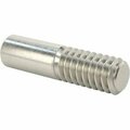 Bsc Preferred 18-8 Stainless Steel Threaded on One End Stud 1/4-20 Thread Size 1 Long 97042A172